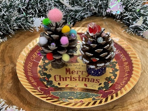 令和7年12月7日㈰みずもり花と緑の教室・公園資源クラフト教室②